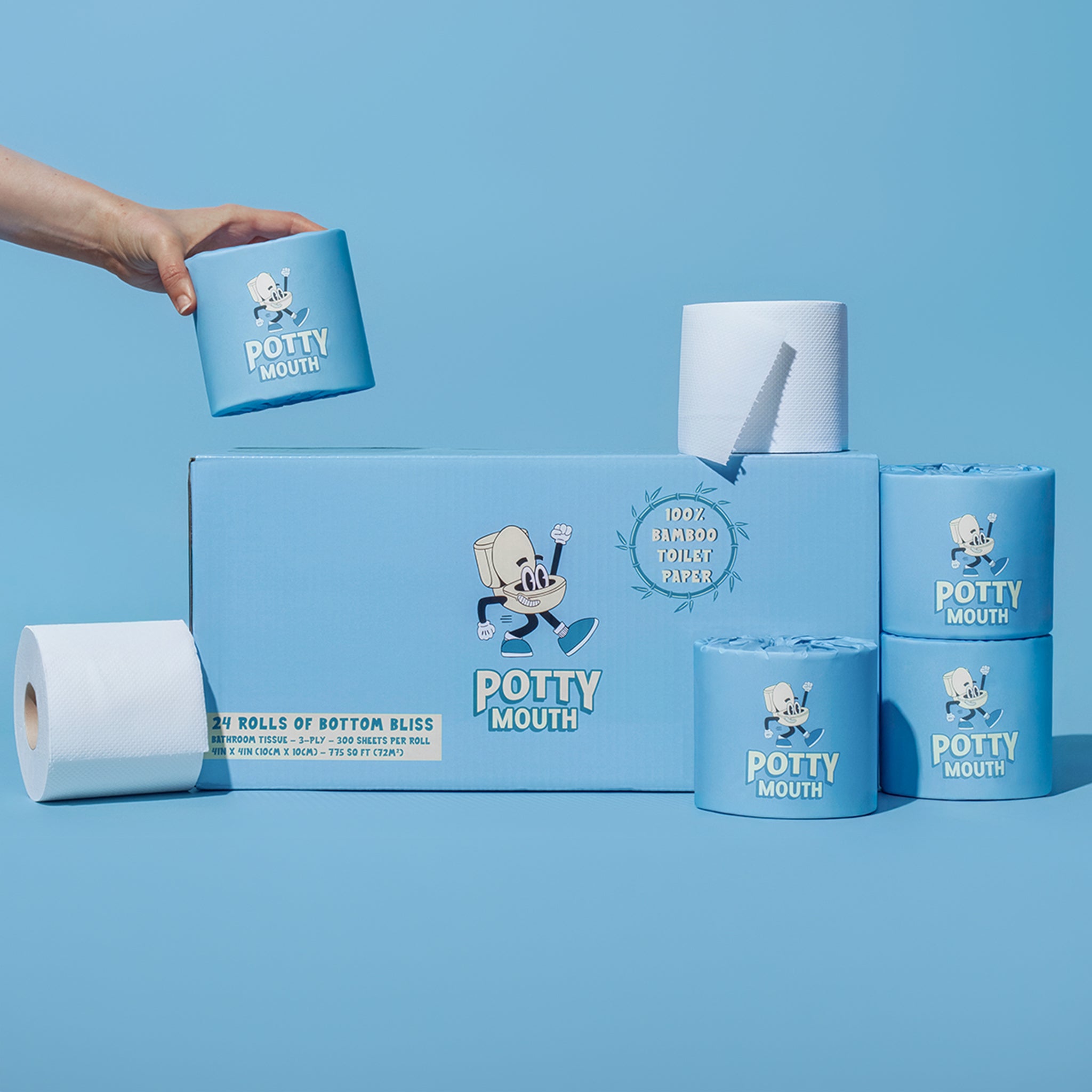 Potty Mouth Bamboo Toilet Paper